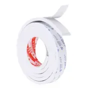 7 Feet Sealing Foam Tape 3.5cm Wide 10mm Thick Adhesive Weather Strip White