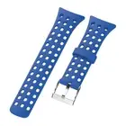 1*Blue Silicone Men Smart Watch Band Straps Replacement For Suunto M Series