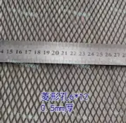 100mm X 100mm X 0.5mm New Metal Titanium Mesh Sheet Perforated Plate Expanded