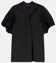 [Junya Watanabe] Junya Watanabe Patchwork cotton top AU 14 black