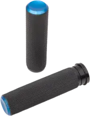 ARLEN NESS 07-345 Grips - Knurled - TBW - Blue