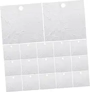 20Pcs Transparent Beard Catcher Sheets Multi Function Hair Catching Sheets for Sink Practical Disposable Beard Catcher for Easy Cleanup present for Men