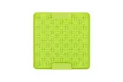 LickiMat Mini Buddy Slow Feeder Mat Freezer Safe for Dogs Green