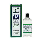 5 x 56ml AXE Brand Medicated Oil For Headaches, Blocked Nose EXPRESS SHIPPING