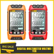 Digital Resistance Multimeter Voltmeter Capacitance Temp Transistor Tester Meter