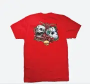 Mens T-shirt Dirty Ghetto Kids DGK Los Muertos Red