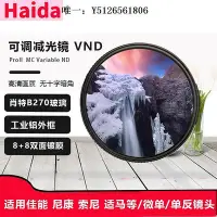 在飛比找Yahoo!奇摩拍賣優惠-鏡頭蓋Haida海大濾鏡ProII減光鏡nd鏡可調VND濾鏡