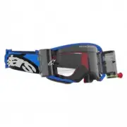 Alpinestars SuperTech MX Goggles - STREAM w/Roll Off System (Blue)