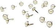Brads for Crafts & Scrapbooking Round Pearl Brads 10mm Light Ivory Approx 100