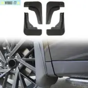 Black Plastic Splash Mud Flaps Mud Guards Fit For Mitsubishi Outlander 2022-2023 (for: Mitsubishi)