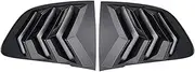 Compatible For Zeekr 001 Carbon Fiber Car Rear Window Blinds Side Tuyere Louvers Vent Styling Accessories(Carbon fiber print)