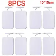 8PCS 15*10cm Machine Massages Replacement Electrode Pads Self-Adhesive For TENS
