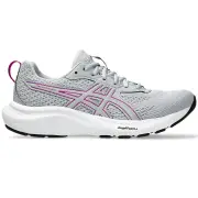 Asics Gel Contend 9 Womens Wide - Grey/ Purple Spectrum - US 6.5