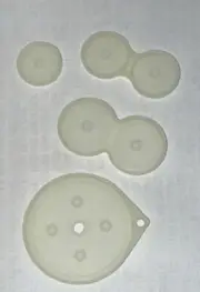 Glow in the Dark Rubber Membrane Pads For Nintendo Game Boy Advance SP GBA SP