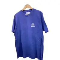 在飛比找蝦皮購物優惠-Hanes T恤 襯衫棉布 深藍色 日本直送 二手