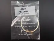 Mido Vintage Watch Crystal Yellow Tension Ring Waterprf Permafit R#21 Wider NOS
