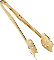 OKUMEYR Elegant Stainless Steel Tongs Cat Shape Non-Slip for Buffets Salads and Appetizers Dishwasher Safe