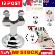 1/2/3/5/10x Table Number Plate Menu Holder Wedding Name Card Stand Message Clips