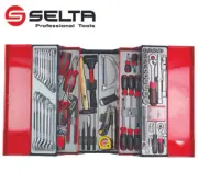 5 Layer Tools Chest with 101pcs Tools: Socket & Accessory Spanner SD Hammer Hex