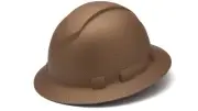 Pyramex HP54118 Ridgeline Copper Pattern Full Brim Ratchet Hard Hat (1 Each)