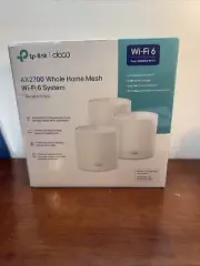 TP-Link Deco Whole Home Mesh Wi-Fi 6 System AX2700 Dual Band 3 Pack New