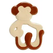 Monkey Teether Dr Brown's Ridgees Massaging Teething Ring BPA Free 3 months +