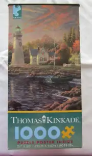 Ceaco Thomas Kinkade Serenity Cove 1000 Piece Jigsaw Puzzle NIP