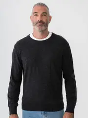 Elliotts Wool Blend Crew Neck Knited Pullover