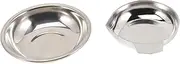 SHOWERORO Multi-Purpose Scale Trays 2pcs Digital Scale Trays Measuring Powder Dish for Home