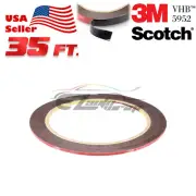 Genuine 3M VHB #5952 Double-Sided Mounting Foam Tape Automotive Car 2mm x 35FT