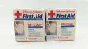 Vtg 1993 Johnson & Johnson First Aid Rolled Gauze x2 (One new + one is taped)