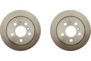 Rear KIT Raybestos Disc Brake Rotor for 2016-2022 Mini Cooper Clubman (69345) (for: Mini)
