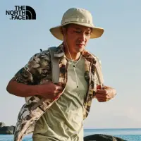 在飛比找momo購物網優惠-【The North Face 官方旗艦】北面男女款米色吸濕