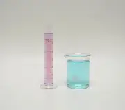 50mL Cylinder 250mL beaker GRADUATED MEASURING LAB BOROSILICATE GLASS NEW