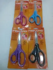 Fiskars 194580 Student (Age 12+) 7" Scissors with Comfort Grip Choose Your Color