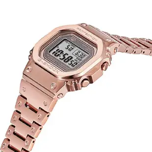 【CASIO 卡西歐】G-SHOCK太陽能電波藍牙電子錶/玫瑰金色(GMW-B5000GD-4)