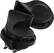 HEALEEP High and Low Tone Snail Horn for Cars Motorcycles Compact Electric Vehicle Accessory Loud Sound Enhance Aesthetics Auditory Experience