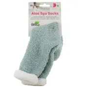 AirPlus Aloe Spa Socks - Moisturizing Socks - Mint/White Color - One size
