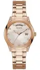 Guess Aura date rosegold steel watch GW0047L2
