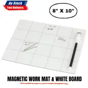8" x 10" Magnetic Work Mat and White Board
