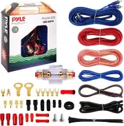 20ft 8 Gauge Power Wire - Up to 1000 Watts Amplifier Hookup for Battery, Head..