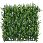 20"x20" Artificial Faux 3D Mixed Leaf Privacy Fence Screen Decor Panel Hedge V10