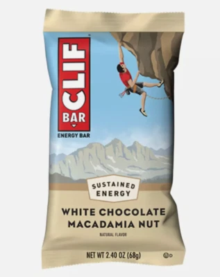 Clif Bar - Energy Bars - White Chocolate Macadamia Nut