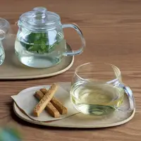 在飛比找ETMall東森購物網優惠-日本KINTO UNITEA新款柳木制日式極簡托盤餐盤茶壺茶