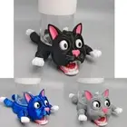 Open Eyed Cat Cartoon Cat Coaster Heat Insulation Cup Holder Office