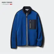 Uniqlo Roger Federer by JW Anderson UNISEX Fleece Full-Zip Jacket 465866