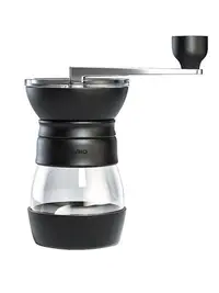 在飛比找Yahoo!奇摩拍賣優惠-咖啡機HARIO日本家用手搖磨豆機手動咖啡機陶瓷磨芯咖啡豆研