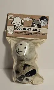 Wool Dryer Balls Chemical Free Alternative To Dryer Sheets Reusable 2 Pack