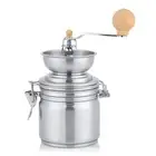 Stainless Steel Manual Coffee Grinder for Spices and Nuts Handheld Mill Tool