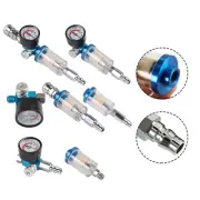 Air Regulator Gauge Clean Air Supply Standard Thread Compatibility Copper Core